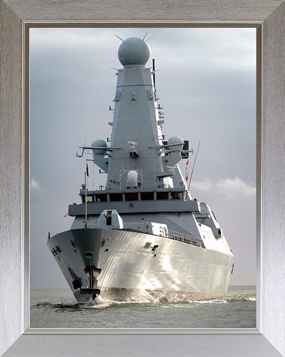 HMS Dauntless D33 Type 45 Destroyer 2 December 2009 Off Portsmouth