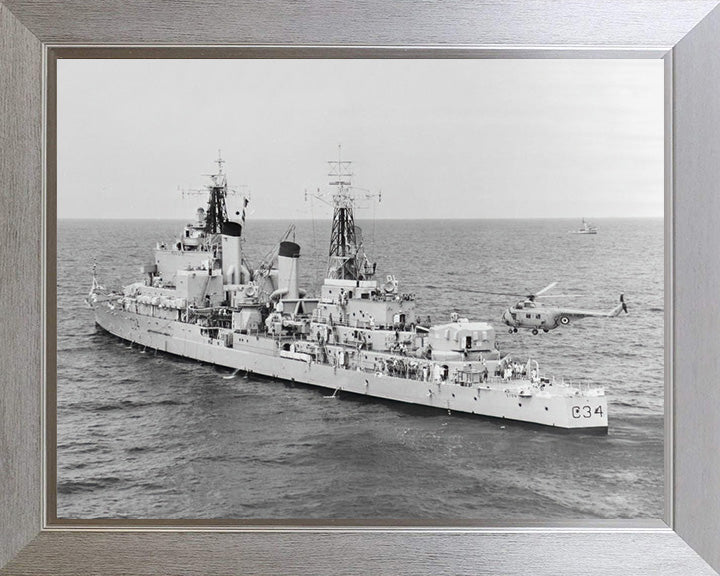 HMS Lion C34 | Photo Print | Framed Print | Poster | Tiger Class | Cruiser | Royal Navy Hampshire Prints