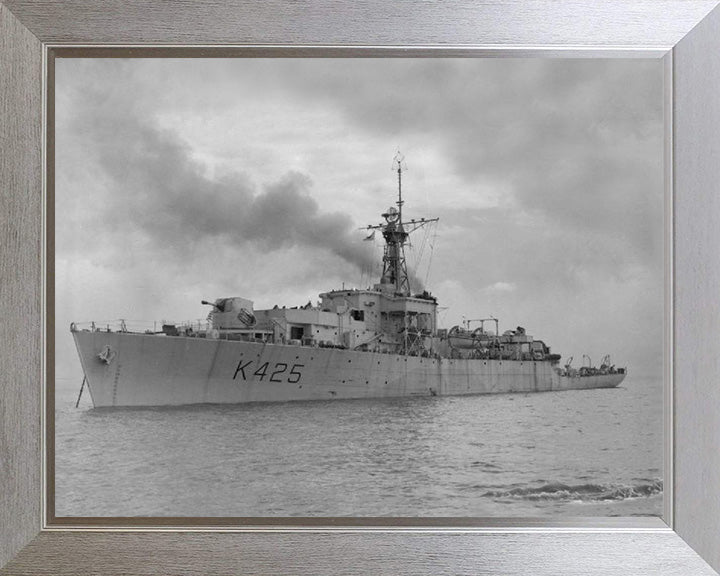 HMS Loch Dunvegan K425 Royal Navy Loch class frigate Photo Print or Framed Print - Hampshire Prints
