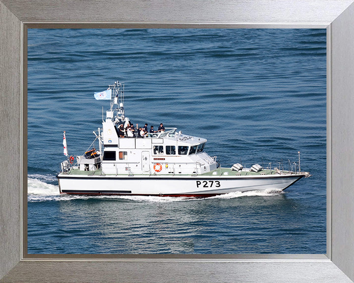 HMS Pursuer P273 Royal Navy Archer Class P2000 Patrol Vessel Photo Print or Framed Photo Print - Hampshire Prints