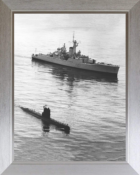 HMS Rothesay F107 | Photo Print | Framed Print | Rothesay Class | Frigate | Royal Navy Hampshire Prints