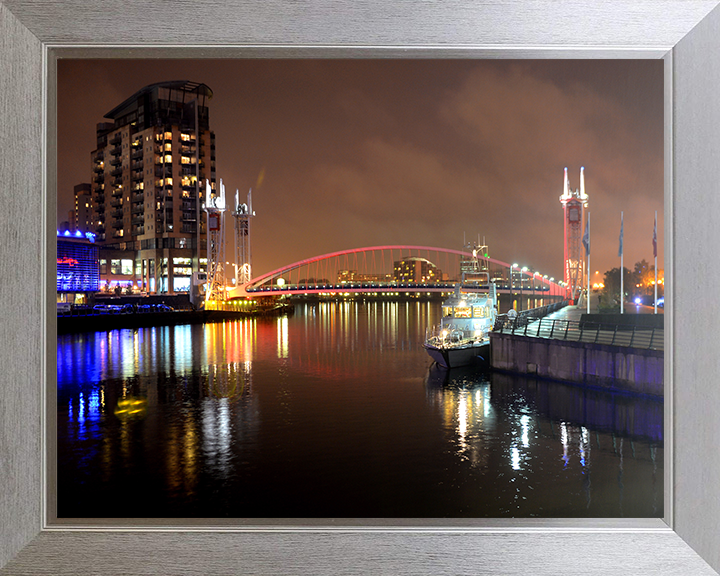 HMS Biter (P270) Photo Print - Manchester 2013 - Royal Navy Archer Class P2000 Patrol Vessel Posters, Prints, & Visual Artwork Hampshire Prints 10 x 8 Silver Frame No