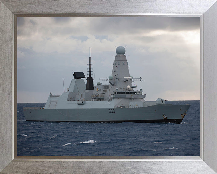 HMS Dauntless D33 Royal Navy Type 45 destroyer Photo Print or Framed Print - Hampshire Prints