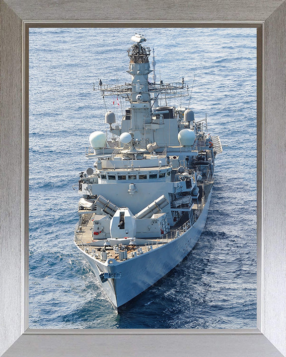 HMS Somerset F82 Royal Navy Type 23 frigate Photo Print or Framed Print - Hampshire Prints