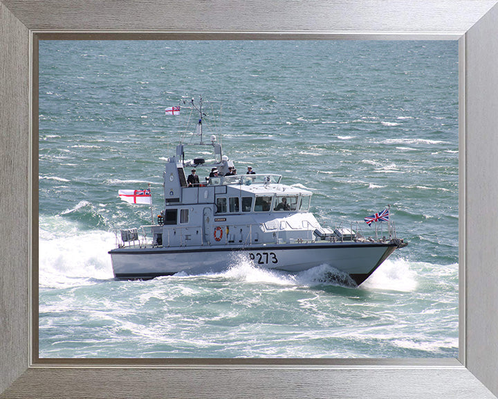 HMS Pursuer P273 Royal Navy Archer Class P2000 Patrol Vessel Photo Print or Framed Photo Print - Hampshire Prints