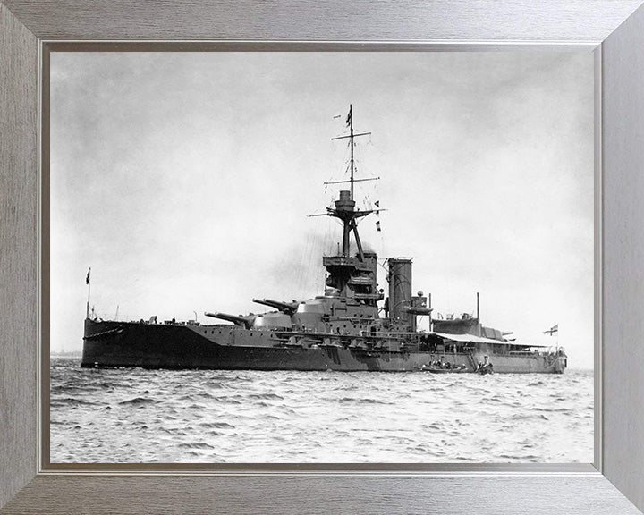 HMS Marlborough (1912) | Photo Print | Framed Print | Iron Duke Class | Battleship | Royal Navy Hampshire Prints