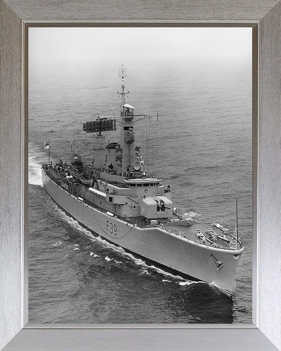 HMS Naiad F39 | Photo Print | Framed Print | Poster | Leander Class | Frigate | Royal Navy Hampshire Prints