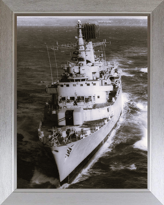 HMS Glamorgan D19 Royal Navy County class Destroyer Photo Print or Framed Print - Hampshire Prints