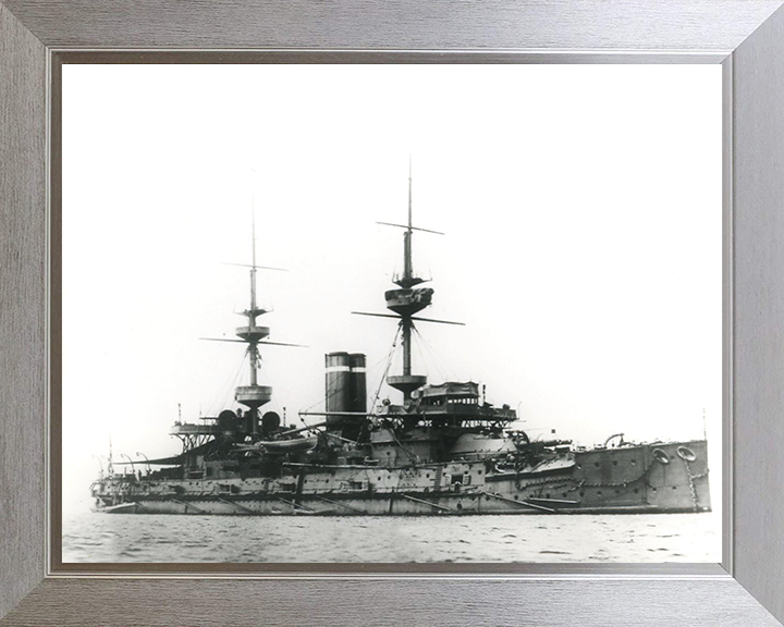 HMS Hannibal (1896) | Photo Print | Framed Print | Majestic Class | Pre Dreadnought | Royal Navy Hampshire Prints