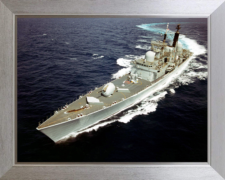 HMS Gloucester (D96) Photo Print - At Sea 1998 - Royal Navy Type 42 Destroyer