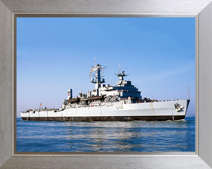 HMS Fearless L10 Royal Navy Fearless class amphibious ship Photo Print or Framed Print - Hampshire Prints