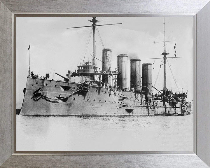 HMS Leviathan (1901) | Photo Print | Framed Print | Drake Class | Armoured Cruiser | Royal Navy Hampshire Prints