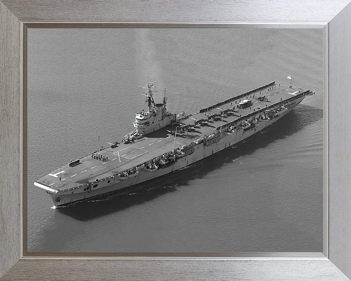 HMS Theseus R64 | Photo Print | Framed Print | Colossus Class | Aircraft Carrier | Royal Navy Hampshire Prints