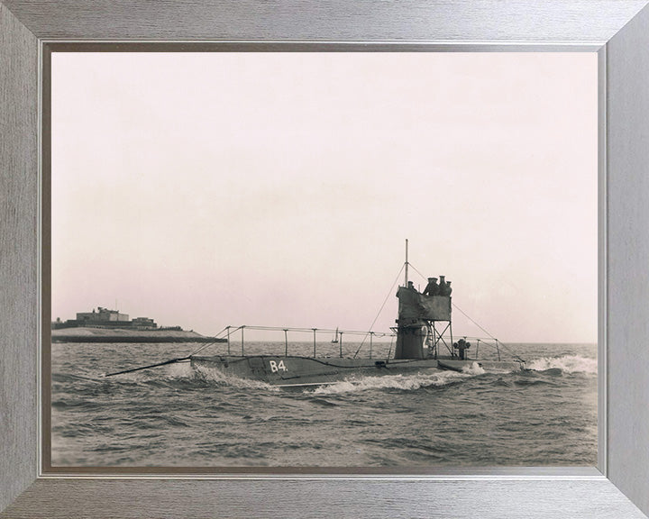 HMS B4 submarine | Photo Print | Framed Print | Poster | B class | Royal Navy | Hampshire Prints
