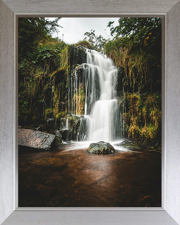 A waterfall in the Yorkshire Dales Photo Print - Canvas - Framed Photo Print - Hampshire Prints