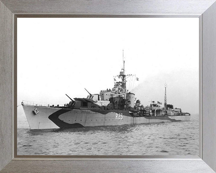 HMS Teazer R23 (F23) | Photo Print | Framed Print | T Class | Destroyer | Royal Navy Hampshire Prints