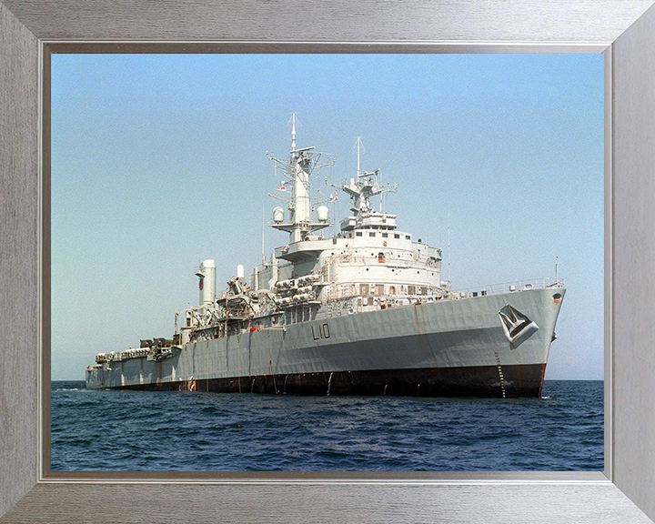 HMS Fearless (L10) Photo Print - Gibraltar 2000 - Royal Navy Fearless Class Landing Platform Dock