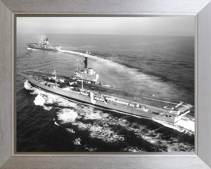 HMS Centaur R06 | Photo Print | Framed Print | Centaur Class | Fleet Carrier | Royal Navy Hampshire Prints