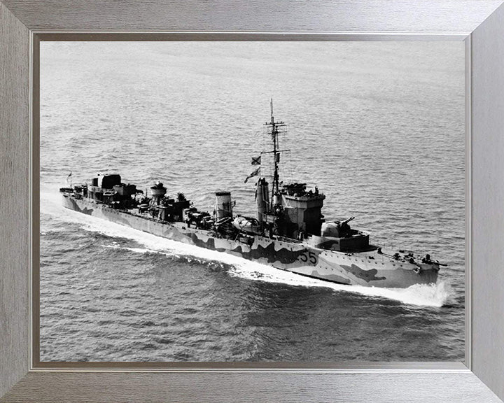 HMS Winchester L55 | Photo Print | Framed Print | W Class | Destroyer | Royal Navy Hampshire Prints
