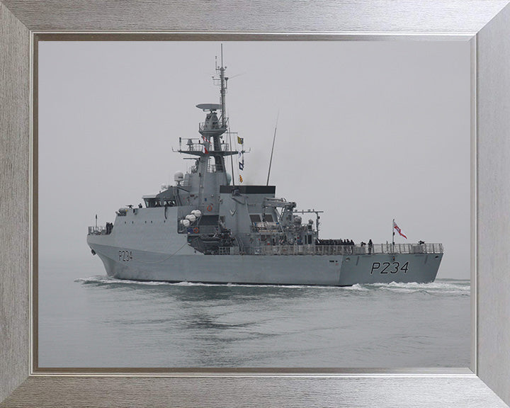 HMS Spey P234 Royal Navy River class patrol vessel Photo Print or Framed Print - Hampshire Prints