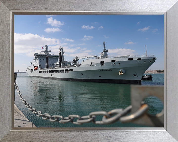 RFA Tidesurge A138 | Photo Print | Framed Print | Tide class | Tanker | Royal Fleet Auxiliary Hampshire Prints