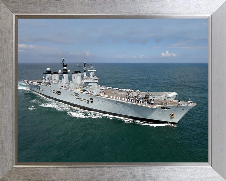 HMS Illustrious R06 | Photo Print | Framed Print | Invincible Class | Aircraft Carrier | Royal Navy Hampshire Prints