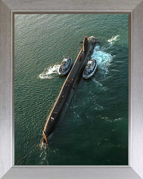 HMS Victorious (S29) Photo Print - Brest 2000 - Royal Navy Vanguard Class Submarine