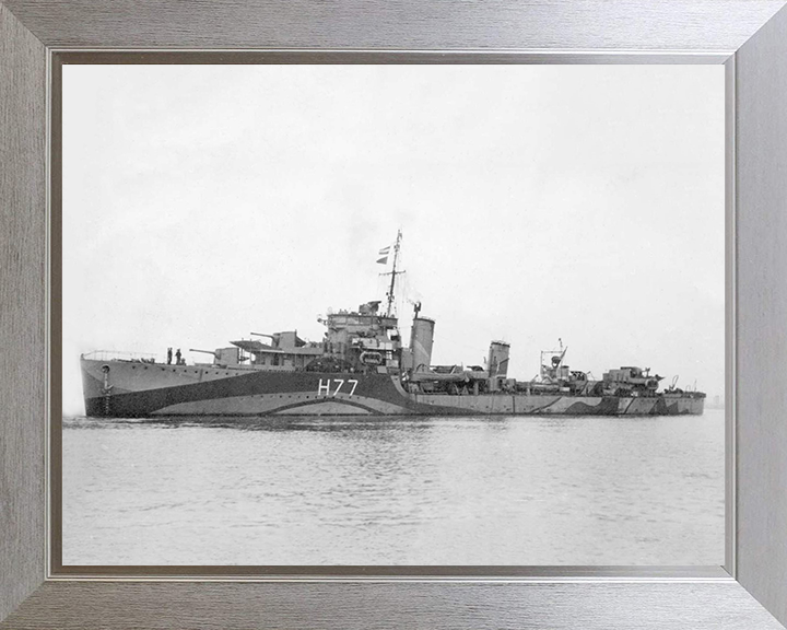 HMS Boreas H77 | Photo Print | Framed Print | B Class | Destroyer| Royal Navy Hampshire Prints