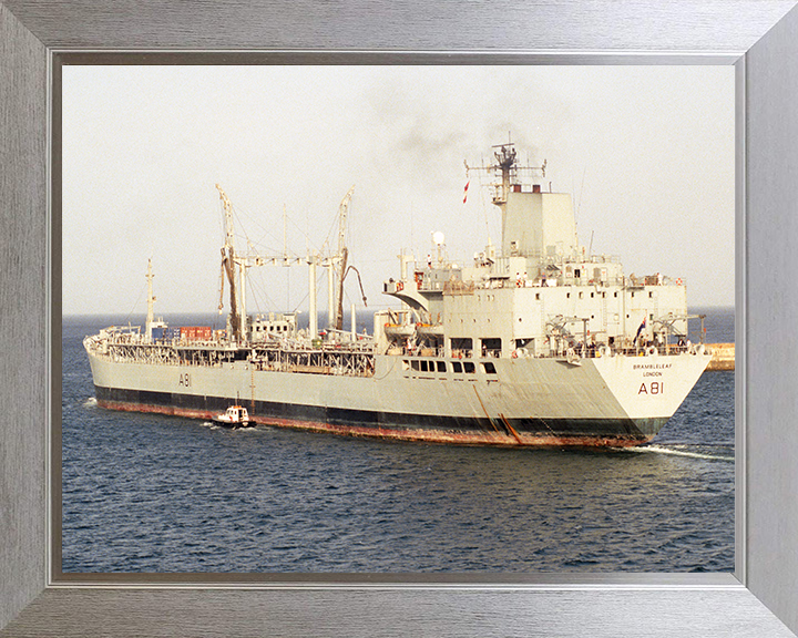 RFA Brambleleaf A81 | Photo Print | Framed Print | Leaf Class | Support Tanker | Royal Fleet Auxiliary Hampshire Prints