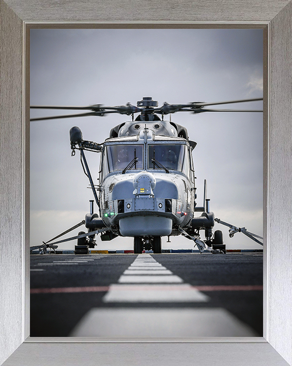 Royal Navy Wildcat from 815 Naval Air Squadron | Photo Print | Framed Print | Military | Aircraft | Wall Art | Home Decor | NAS | Aviation