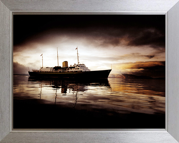HMY Britannia Photo Print - Faslane 1996 - Royal Navy - Royal Yacht