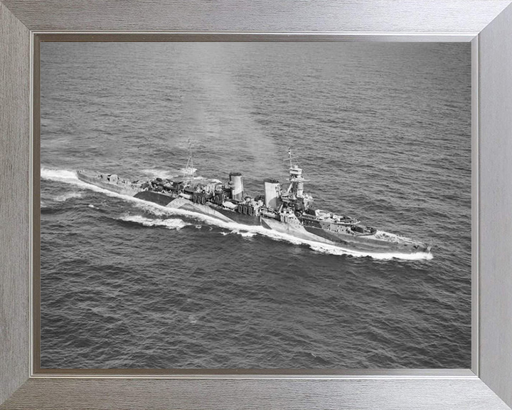 HMS Frobisher D81 Royal Navy | Photo Print | Framed Print | Hawkins Class | Cruiser | Royal Navy Hampshire Prints