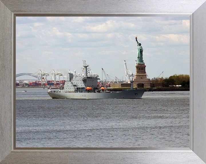 HMS Scott H131 | Photo Print | Framed Print | Poster | Ocean Survey Vessel | Royal Navy Hampshire Prints