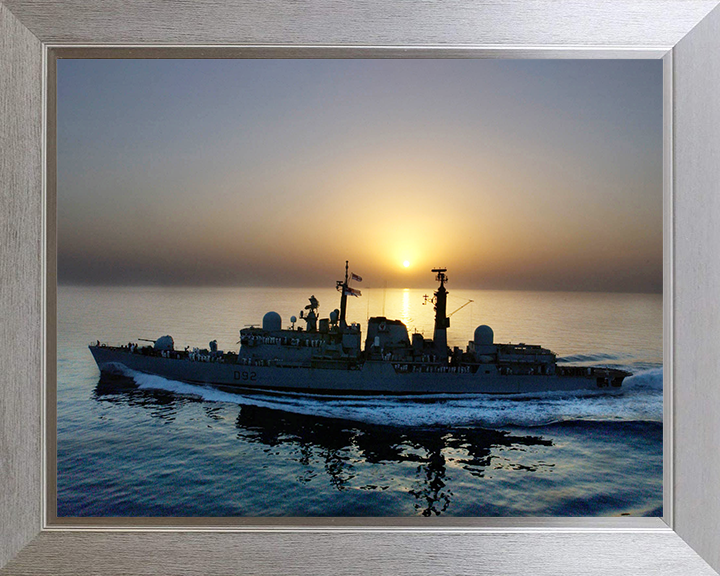 HMS Liverpool (D92) Photo Print - Arabian Gulf 2003 - Royal Navy Type 42 Destroyer