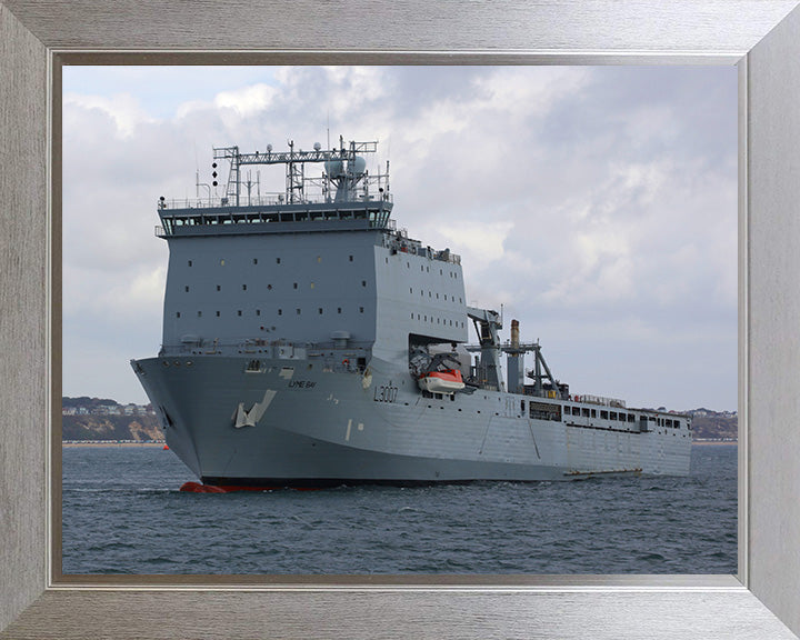 RFA Lyme Bay L3007 | Photo Print | Framed Print | Bay Class | Auxiliary Dock | Royal Fleet Auxiliary Hampshire Prints