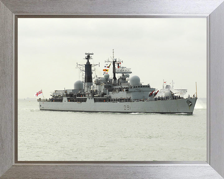 HMS Nottingham D91 | Photo Print | Framed Print | Poster | Type 42 | Destroyer | Royal Navy Hampshire Prints