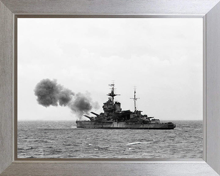 HMS Warspite (03) Royal Navy Queen Elizabeth class battleship Photo Print or Framed Print - Hampshire Prints