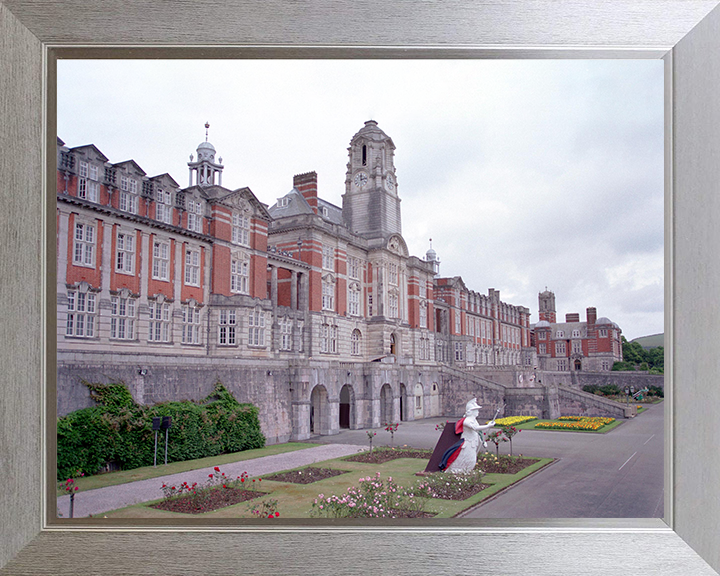 Britannia Royal Naval College (BRNC) Dartmouth in Spring Photo Print - Royal Navy Training Establishment