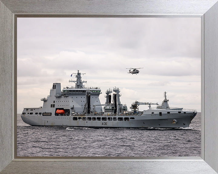 RFA Tidespring A136 | Photo Print | Framed Print | Tide class | Tanker | Royal Fleet Auxiliary Hampshire Prints