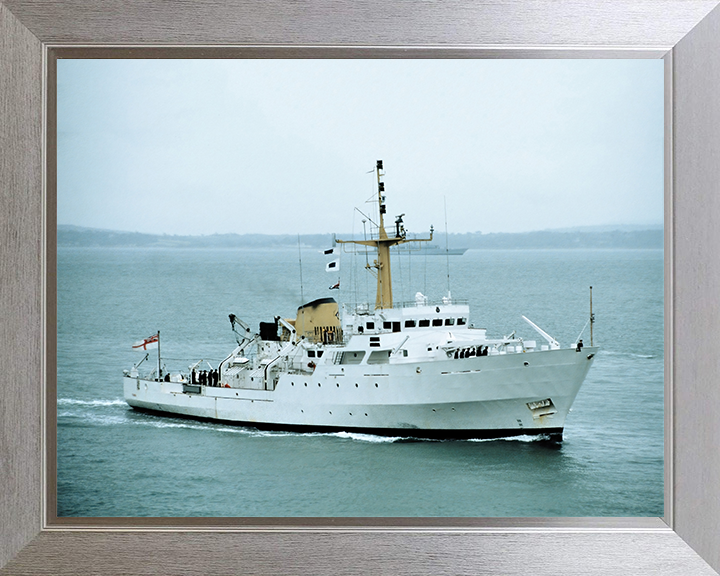 HMS Fawn A325 Royal Navy Bulldog class ship Photo Print or Framed Print - Hampshire Prints