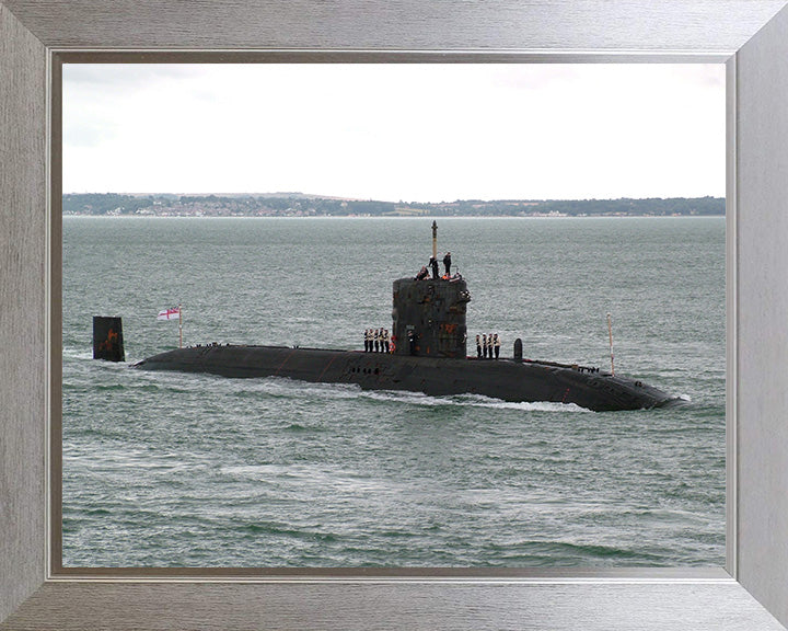 HMS Trafalgar S107 Royal Navy Trafalgar class Submarine Photo Print or Framed Print - Hampshire Prints