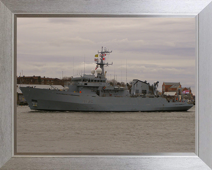 HMS Roebuck H130 | Photo Print | Framed Print | Coastal Survey Vessel | Royal Navy Hampshire Prints