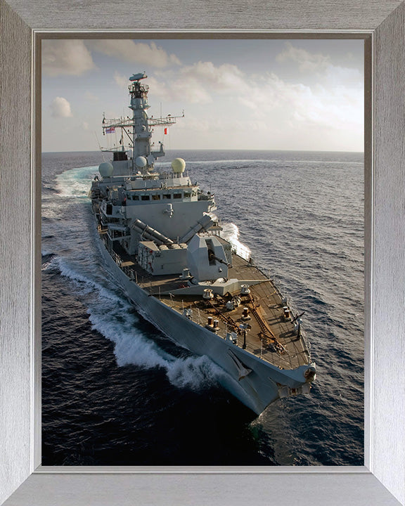 HMS Monmouth F235 Royal Navy type 23 Frigate Photo Print or Framed Print - Hampshire Prints