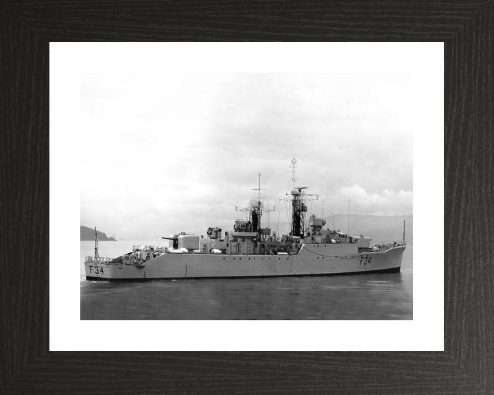 HMS Puma F34 Leopard Class Frigate Starboard View Photo Print - Posters, Prints, & Visual Artwork - by Hampshire Prints (image 2 of 9)