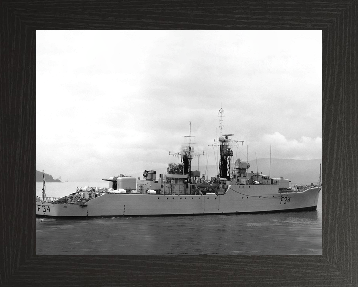 HMS Puma F34 Leopard Class Frigate Starboard View Photo Print - Posters, Prints, & Visual Artwork - by Hampshire Prints (image 3 of 9)