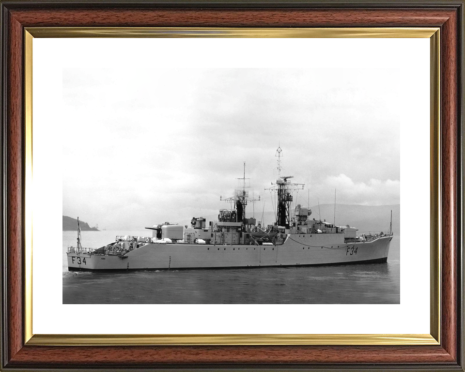 HMS Puma F34 Leopard Class Frigate Starboard View Photo Print - Posters, Prints, & Visual Artwork - by Hampshire Prints (image 8 of 9)
