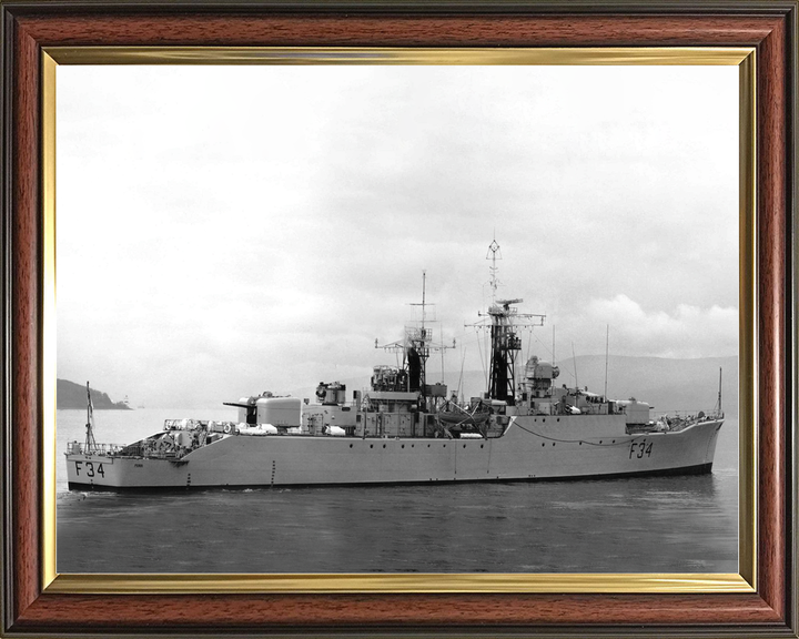 HMS Puma F34 Leopard Class Frigate Starboard View Photo Print - Posters, Prints, & Visual Artwork - by Hampshire Prints (image 9 of 9)
