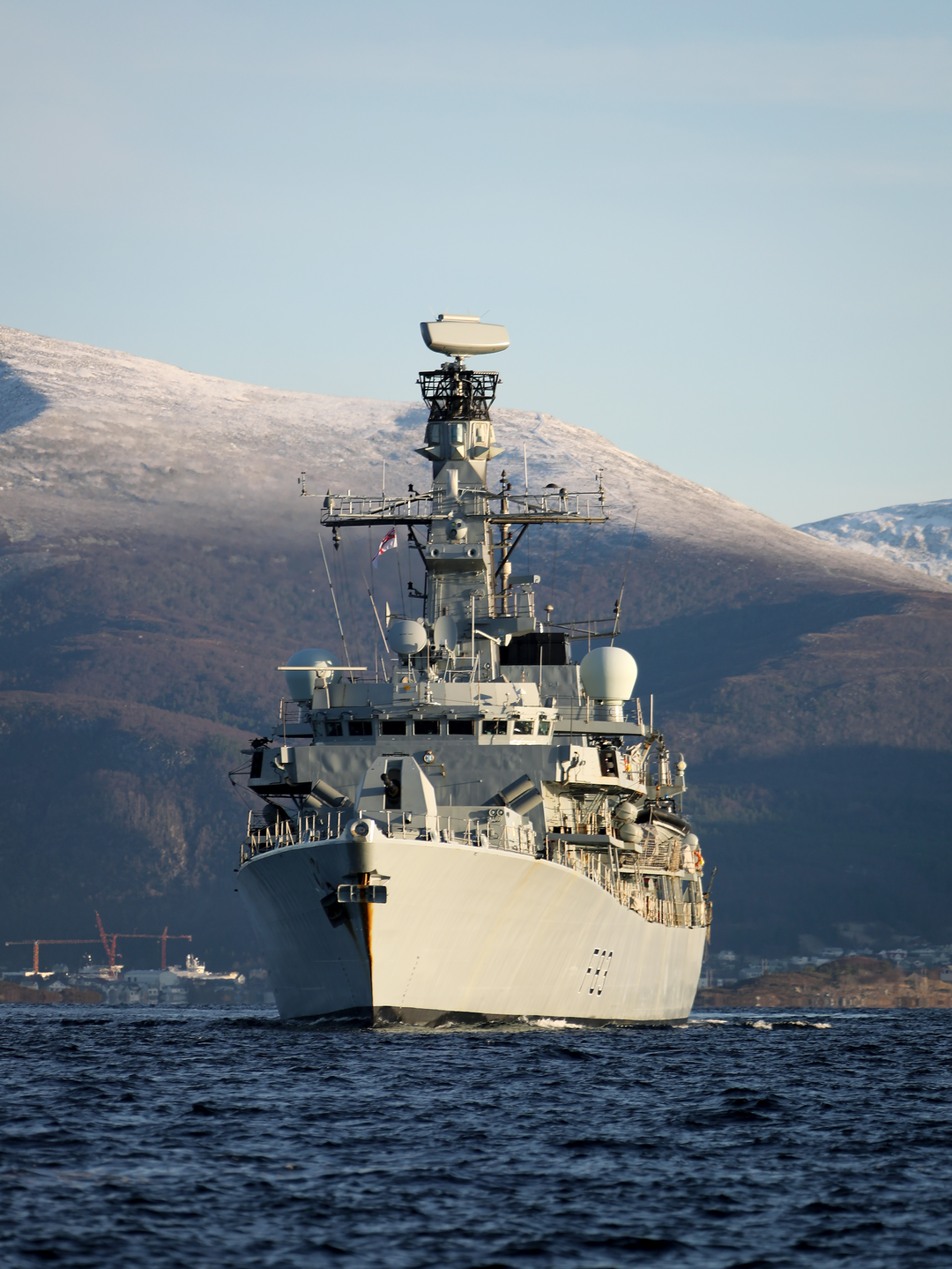 HMS St Albans (F83) - Norwegian Fjords 2017 - Royal Navy Type 23 Frigate Photo Print Wall Art Naval Decor UK Posters, Prints, & Visual Artwork Hampshire Prints 6 x 4 No Frame No