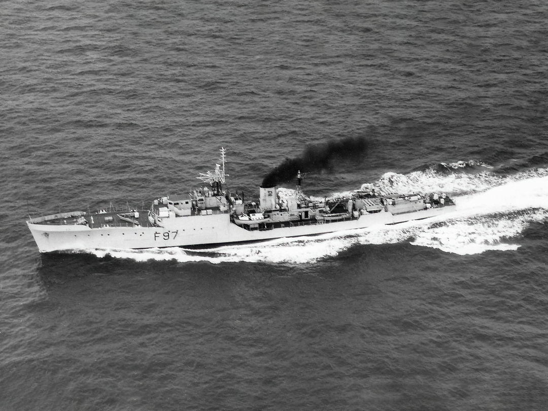 HMS Russell F97 Blackwood Class Frigate July 1957 Photo Print - Posters, Prints, & Visual Artwork - by Hampshire Prints (image 1 of 9)