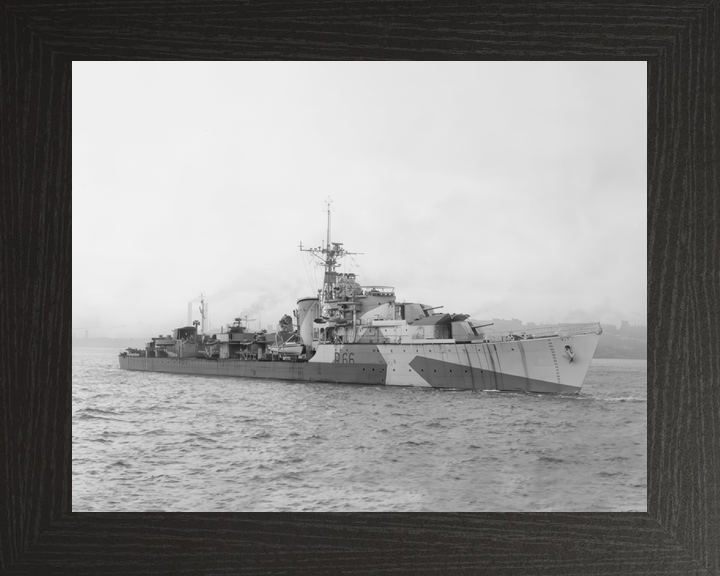 HMS Zambesi R66 Z Class Destroyer July 1944 Photo Print - Posters, Prints, & Visual Artwork - by Hampshire Prints (image 3 of 9)